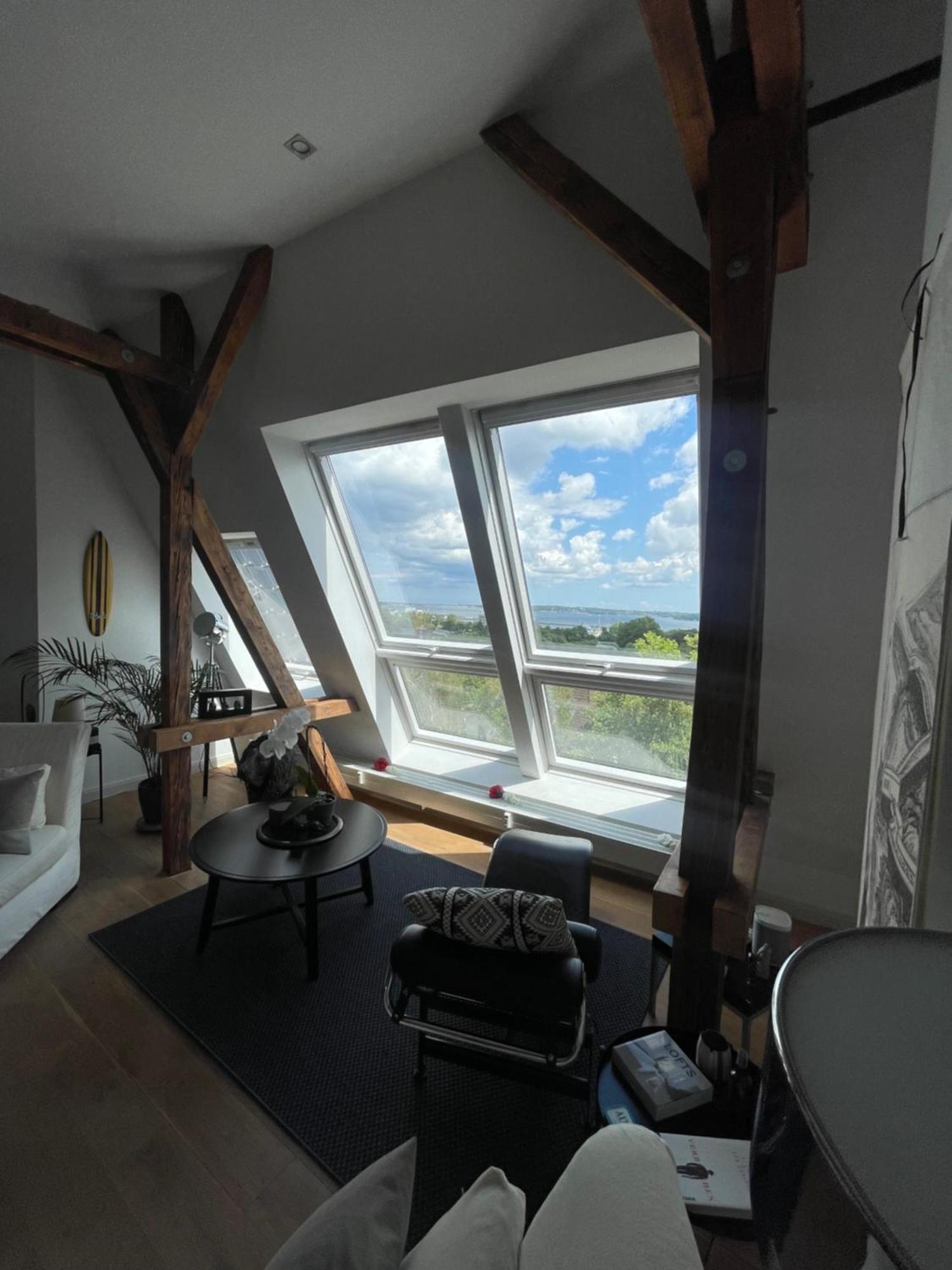 Luxus Penthouse Waterview Apartamento Kiel Exterior foto