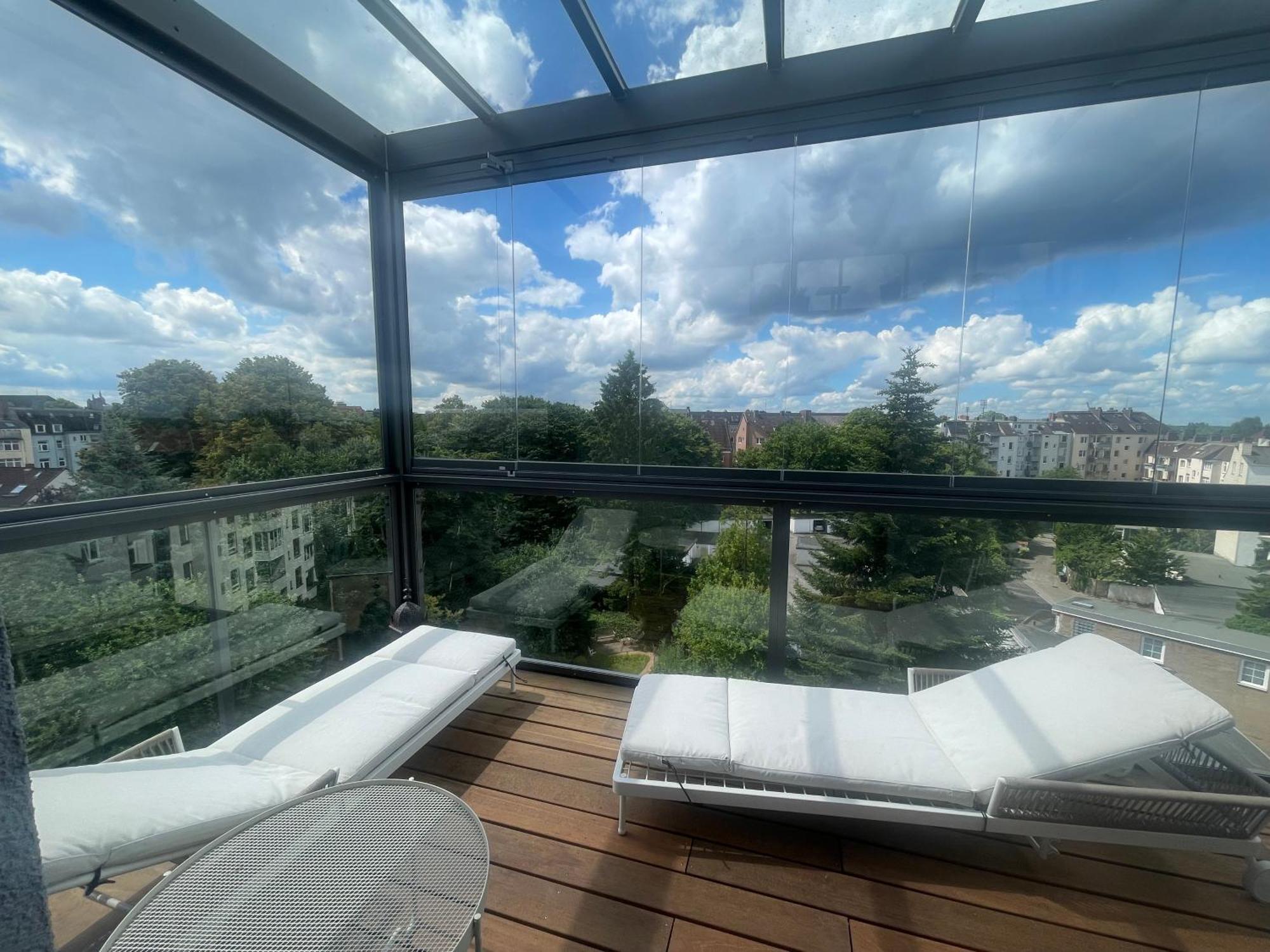 Luxus Penthouse Waterview Apartamento Kiel Exterior foto